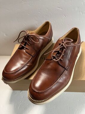 COLE HAAN 2012 Cole Haan LunarGrand Apron Oxford Derby Shoes/Woodbury 10.5M